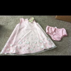 Camilla 18 months toddler girl dress pink floral